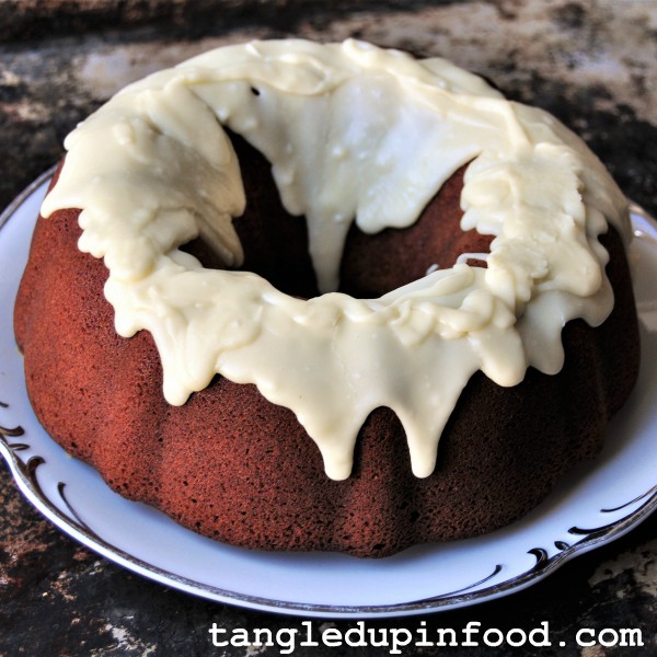 Pumpkin Bundt Cake with Vanilla Glaze | Tangled Up In Food