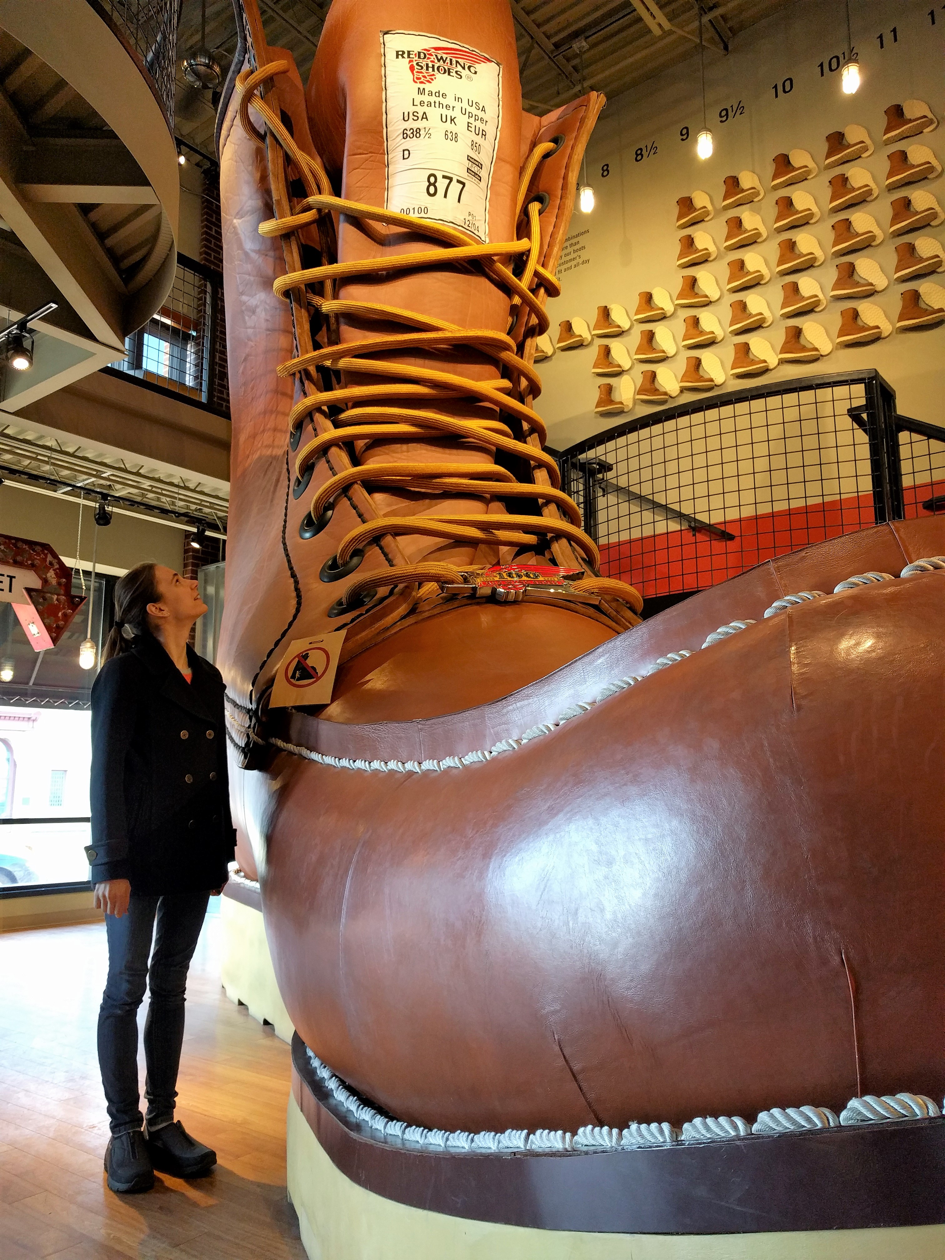 Red wing big boot on sale