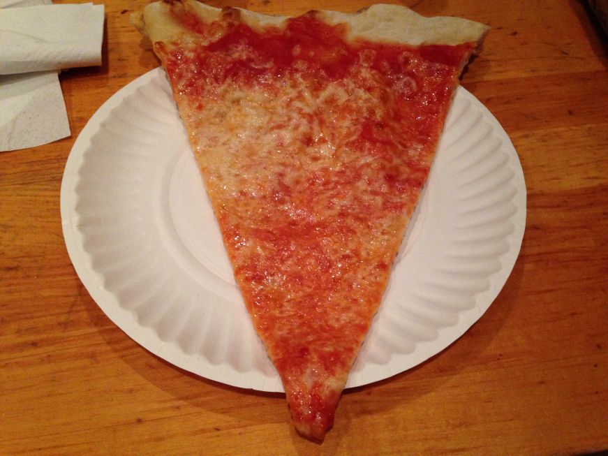 Cheese Slice at Sal & Carmine's