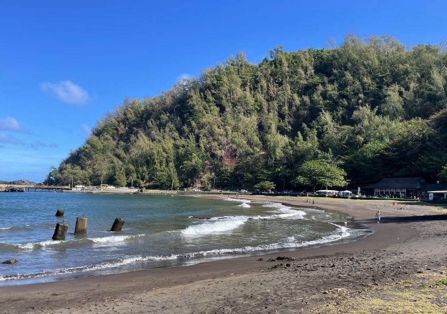 Bay with a sandy beach